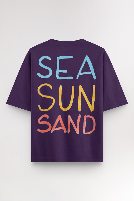 Sea Sun Sand | Oversized T-shirt