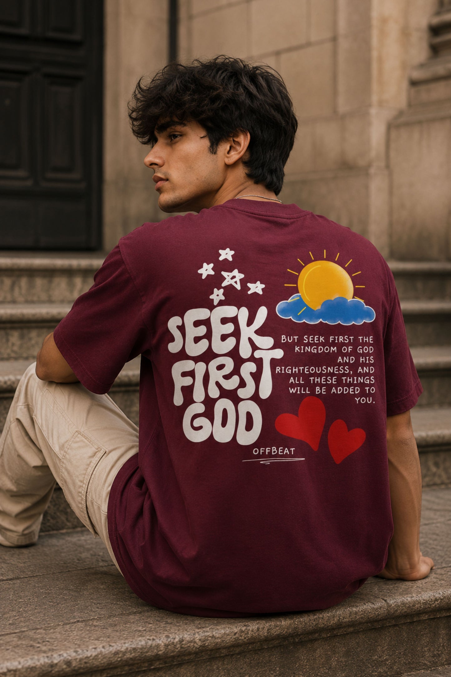 Seek God | Oversized T-shirt