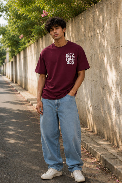 Seek God | Oversized T-shirt