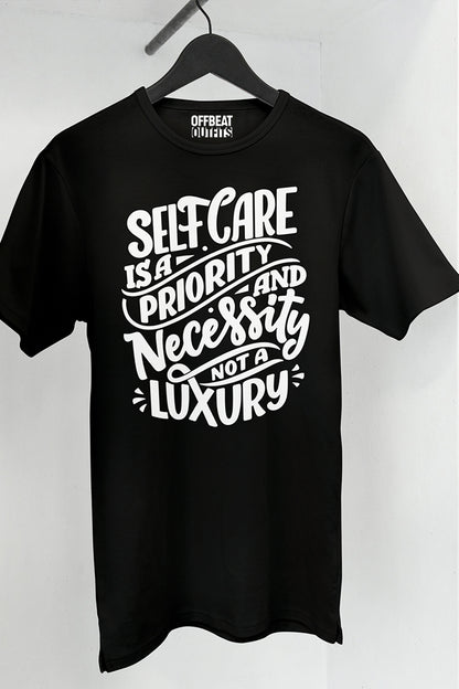 Self care is priority | Oversized T-shirt