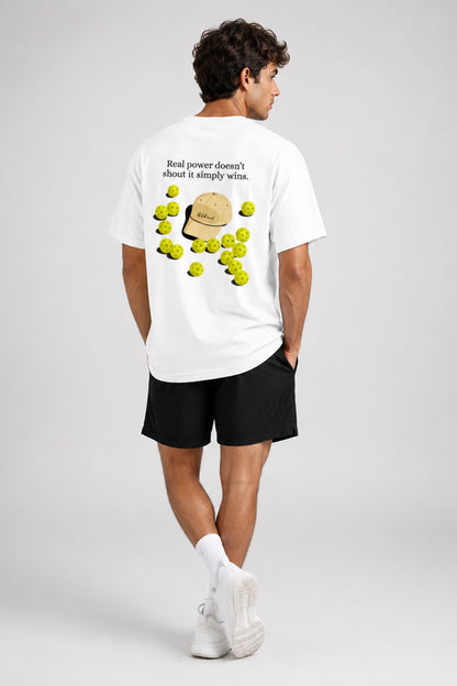 Simply Wins - Pickleball | Unisex Oversized T-Shirt