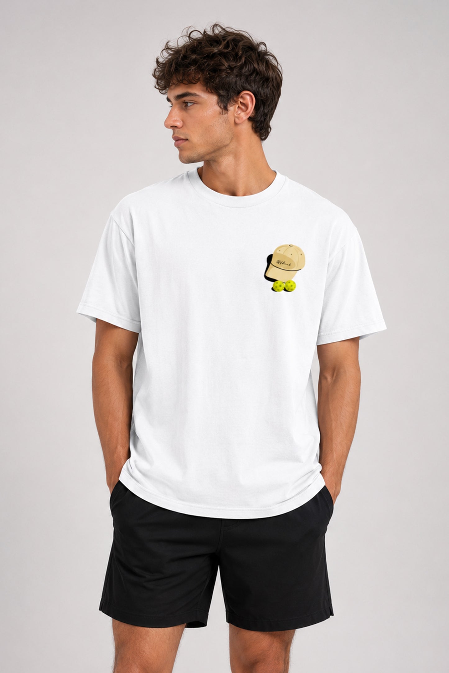 Simply Wins - Pickleball | Unisex Oversized T-Shirt