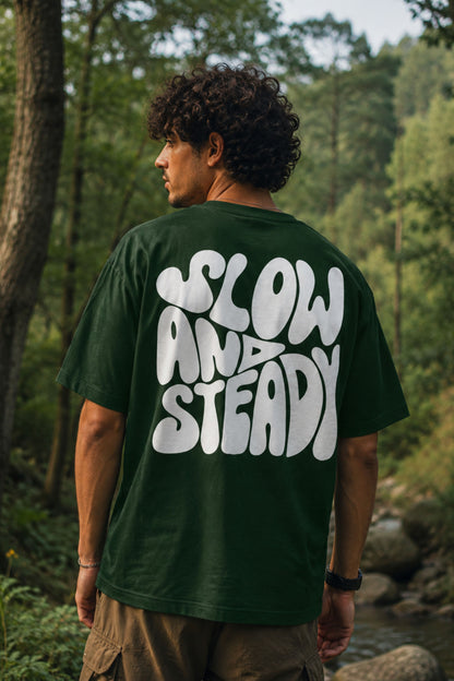 Slow and Steady | Oversized T-shirt