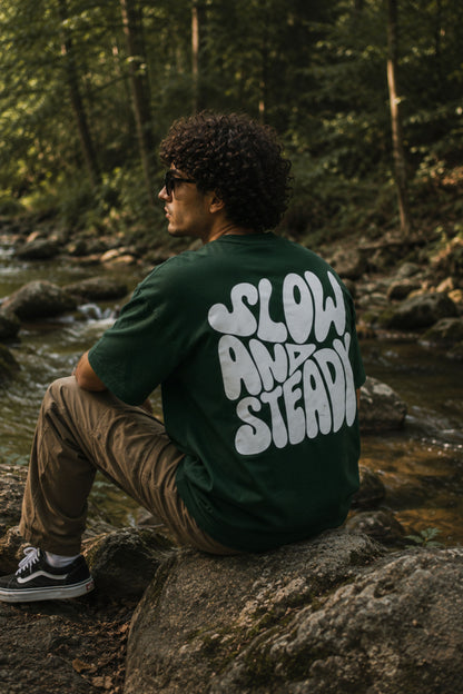 Slow and Steady | Oversized T-shirt