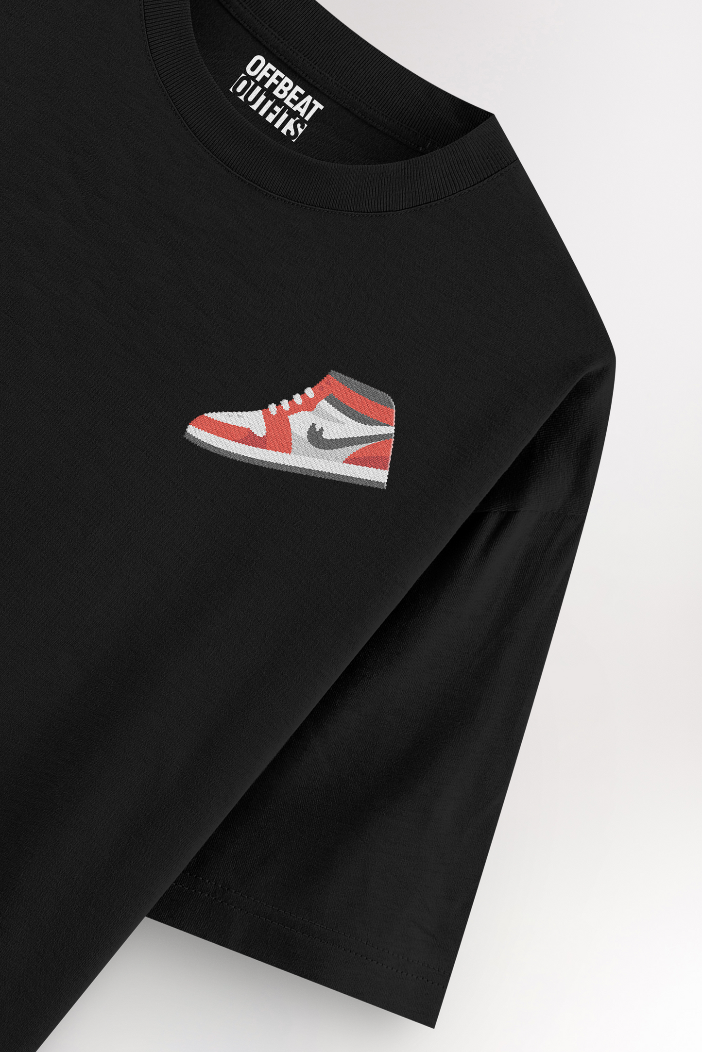 Sneakers Embroidery | Oversized T-shirt