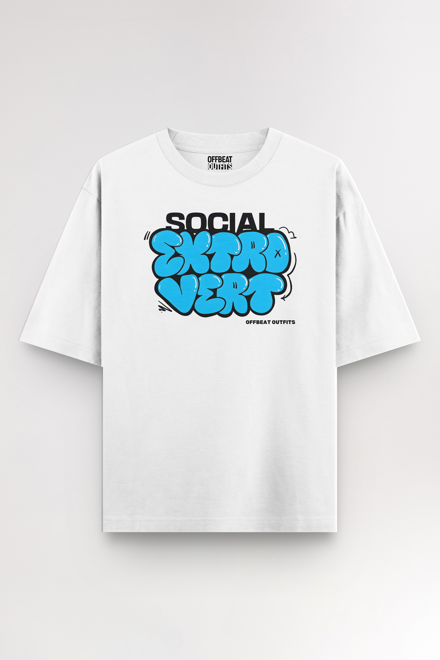 Social Extrovert | Oversized T-shirt