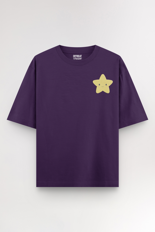 Star Embroidery | Oversized T-shirt