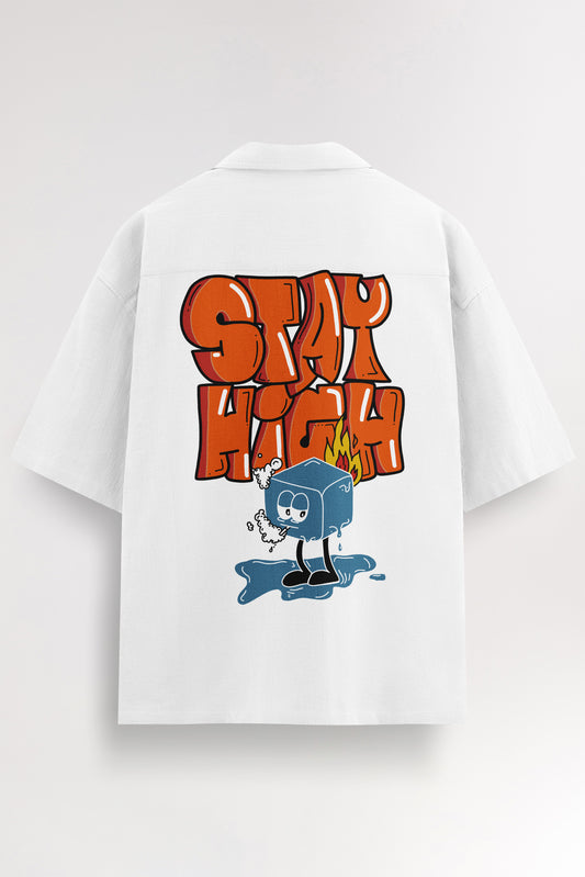 Stay High | Oversized Shirt