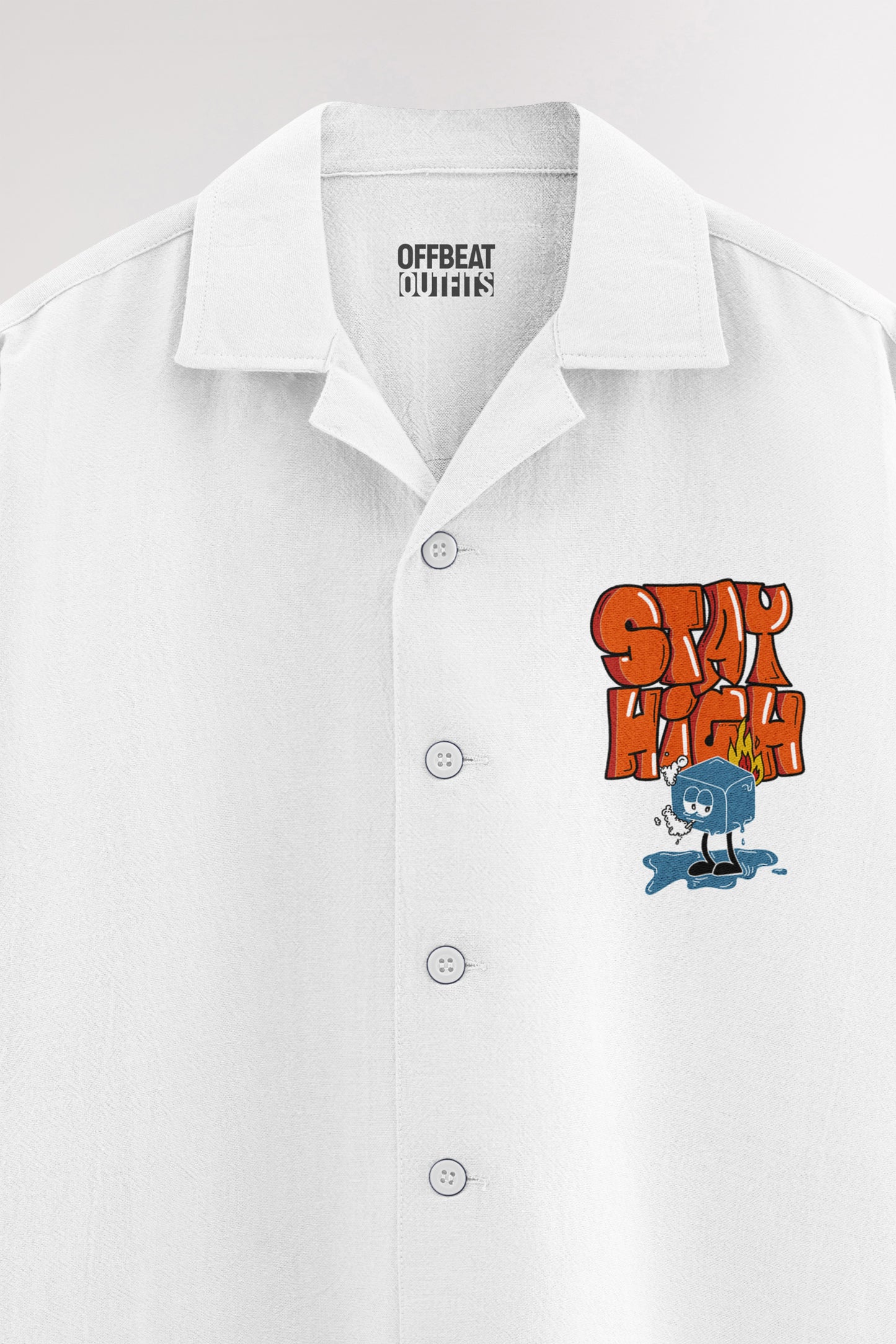 Stay High | Oversized Shirt