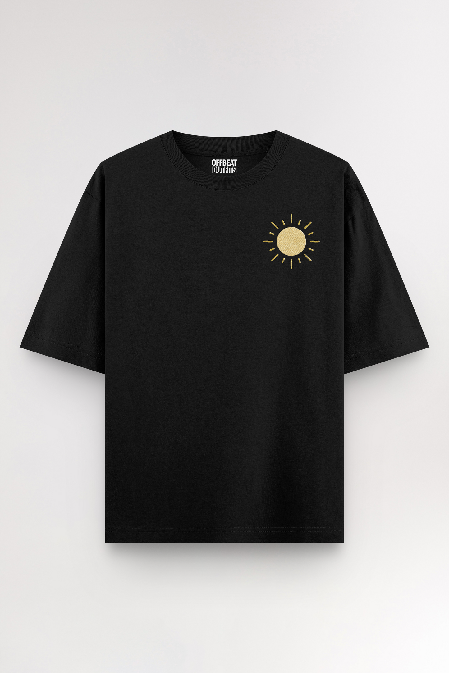 Sun Embroidery | Oversized T-shirt