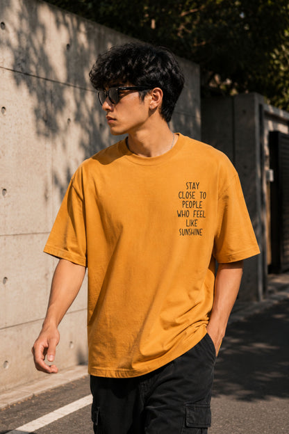 Feels Like Sunshine | Oversized T-shirt