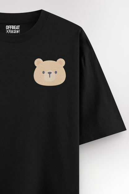 Teddy Embroidery | Oversized T-shirt