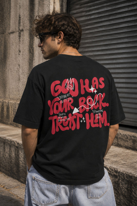 Trust him | Oversized T-shirt