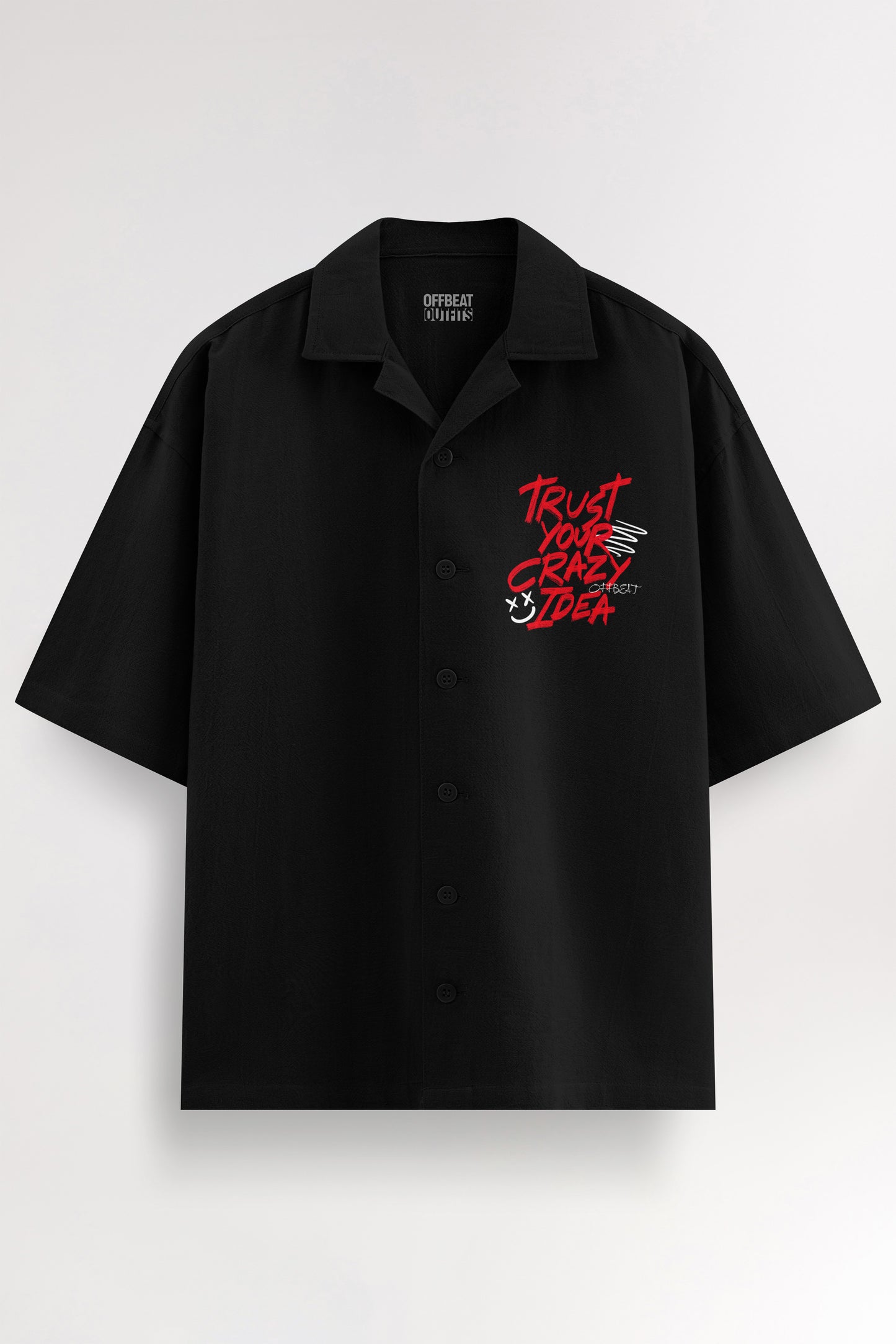 Trust your crazy idea | Oversized Shirt