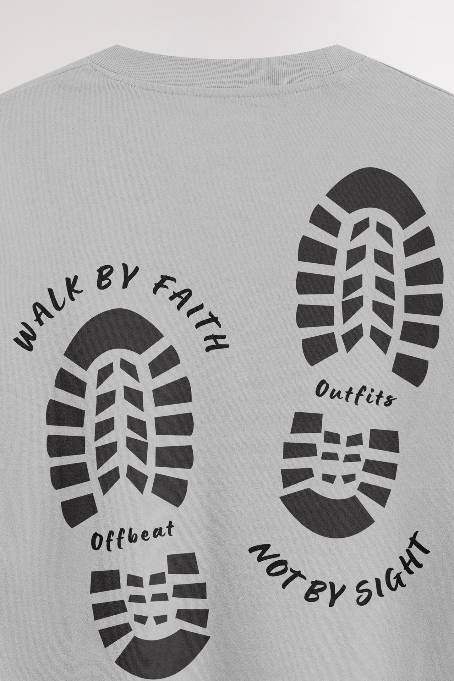 Walk by faith | Oversized T-shirt