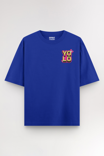 Yolo Embroidery | Oversized T-shirt