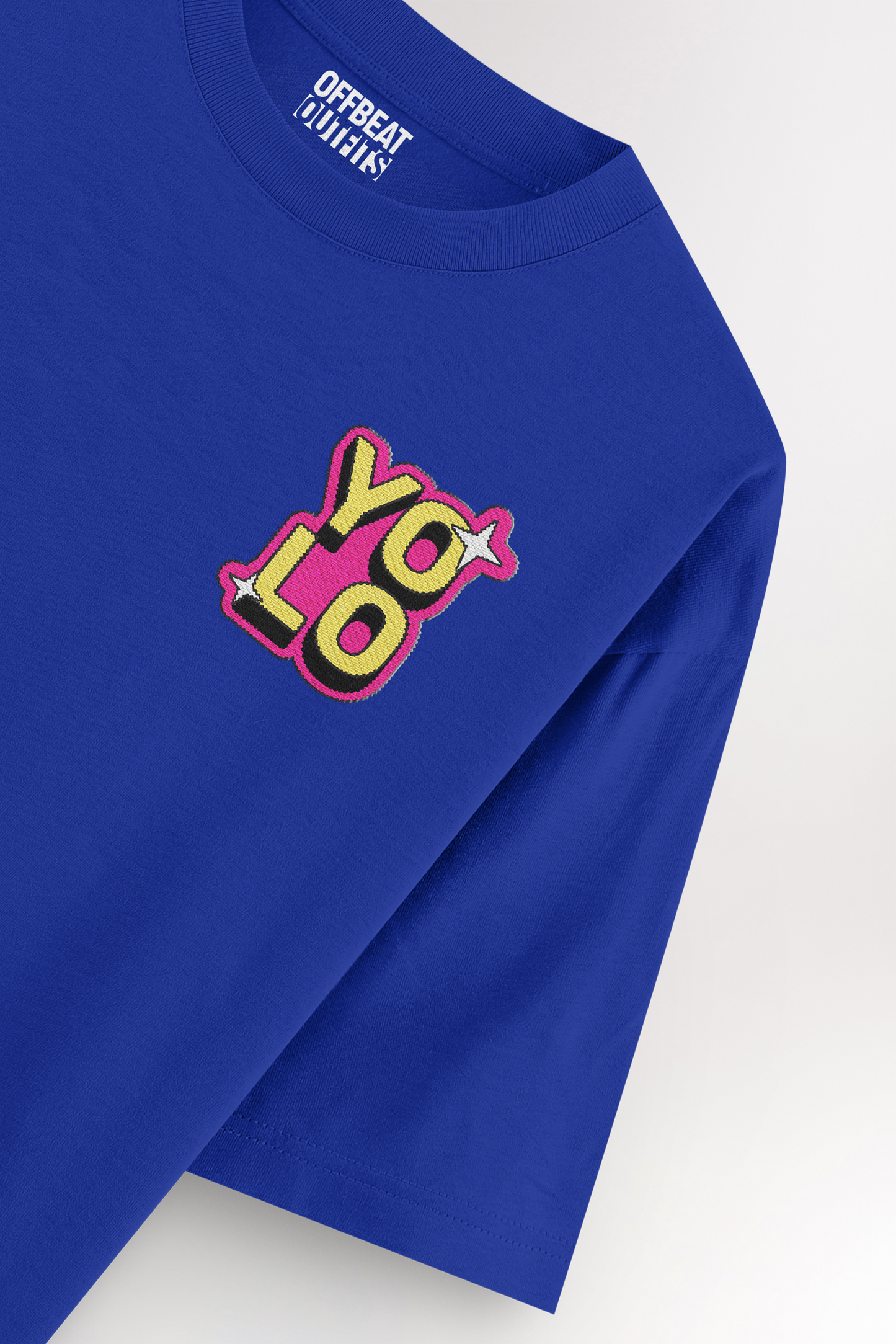 Yolo Embroidery | Oversized T-shirt