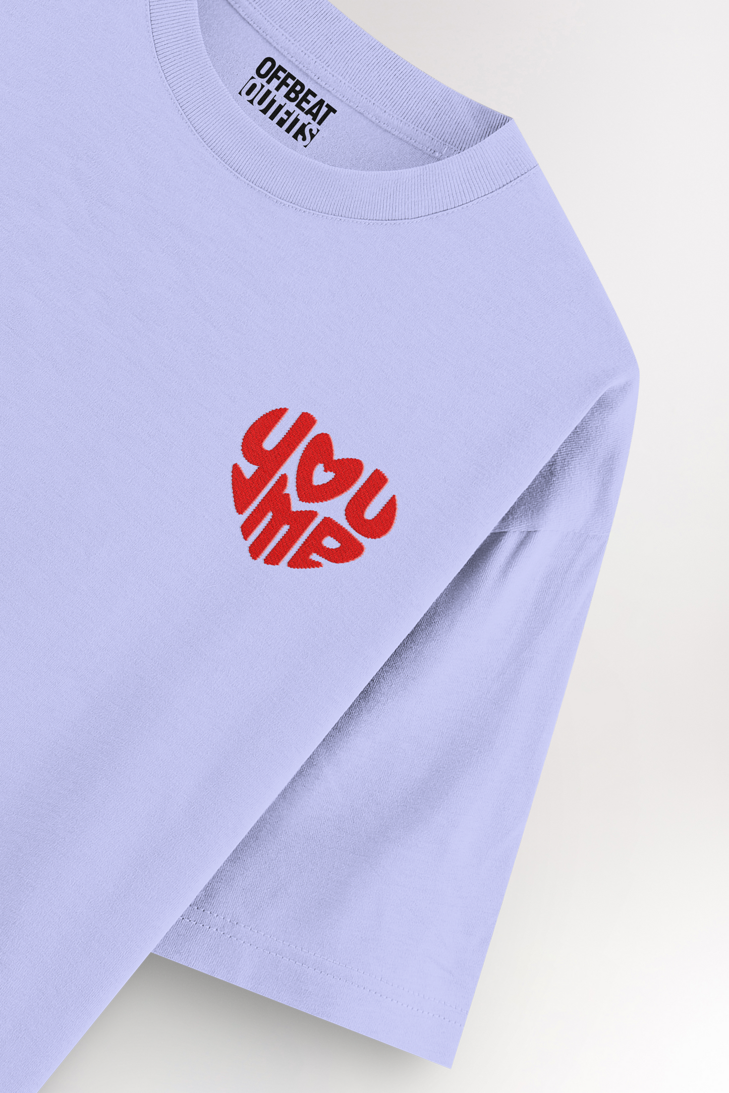 You Me Embroidery | Oversized T-shirt